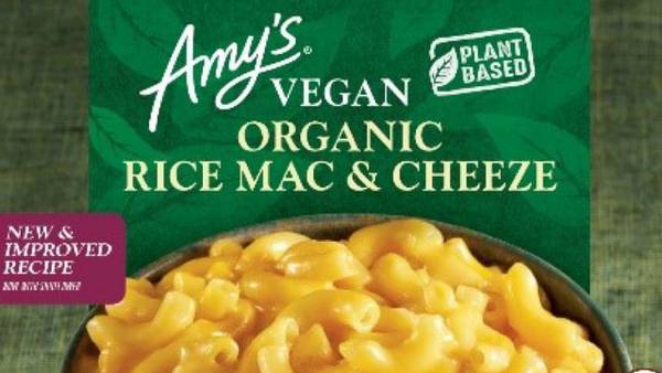 Recall alert: More than 15K packages of Amy’s Rice Mac & Cheeze recalled