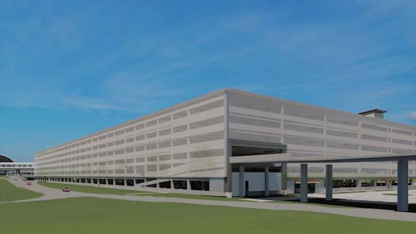 Construction to begin on new airport parking deck, causing parking shortage