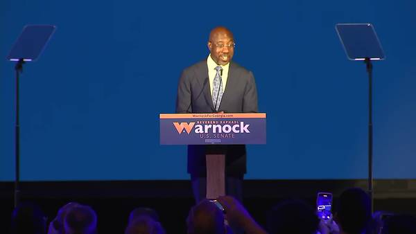 Sen. Raphael Warnock says there’s more work to be done in U.S. Senate race