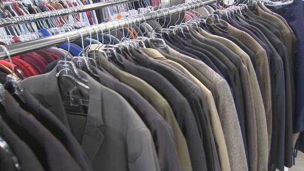 More shoppers are finding ways to give old clothes a new life by thrifting