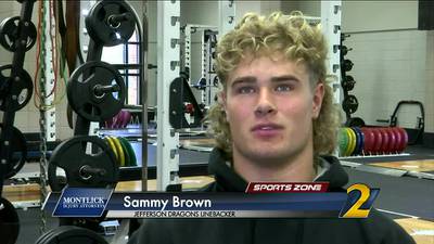 Jefferson's Sammy Brown: Montlick Injury Attorneys Athlete of the Week