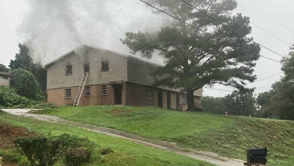 Nearly a dozen residents displaced after fire at Hall County apartment complex