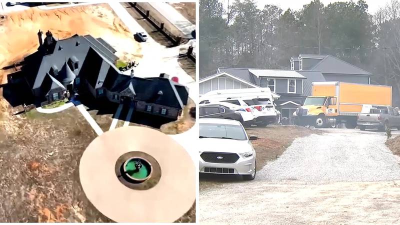 Raid on mansion in Buford