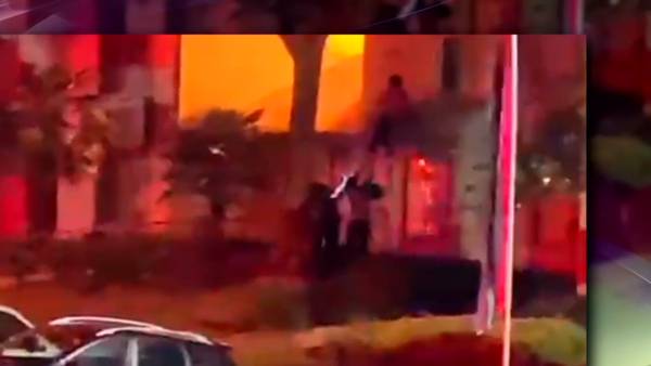 Video shows woman forced to jump from window during Gwinnett apartment fire