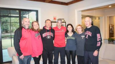 Georgia family has graduates from all four schools in College Football Playoff