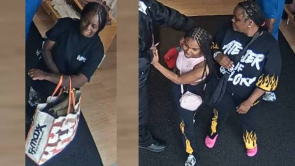 Atlanta police want to identify 3 women they say stole $1,400 in merchandise from Nike store