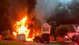 Homeowner’s grandson “intentionally” sets home on fire, neighbor detains him until police arrive