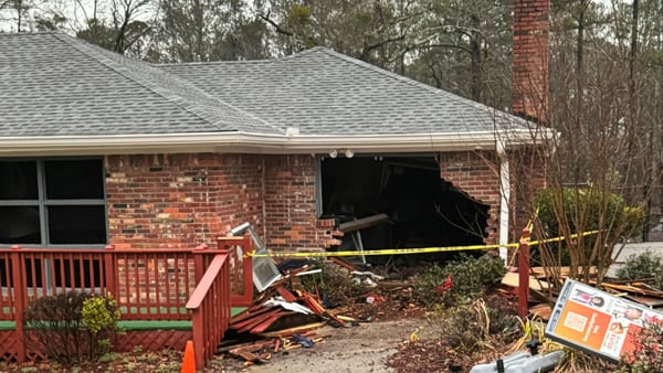 Massive hole left in South Fulton daycare after car crashes into it, police say