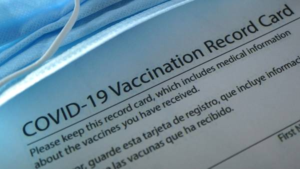 You have your COVID-19 vaccination card, so what happens to that information?