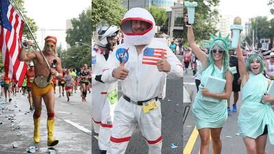 PHOTOS: Favorite Peachtree Road Race costumes over the years