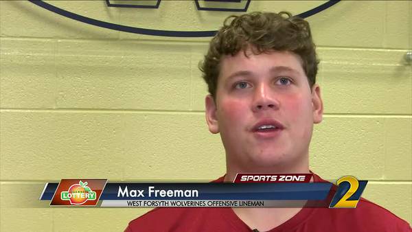 West Forsyth's Max Freeman: Georgia Lottery Scholar Athlete