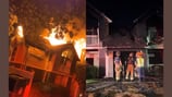 Woman heard fireworks going off for hours. Moments later, her home was burning.