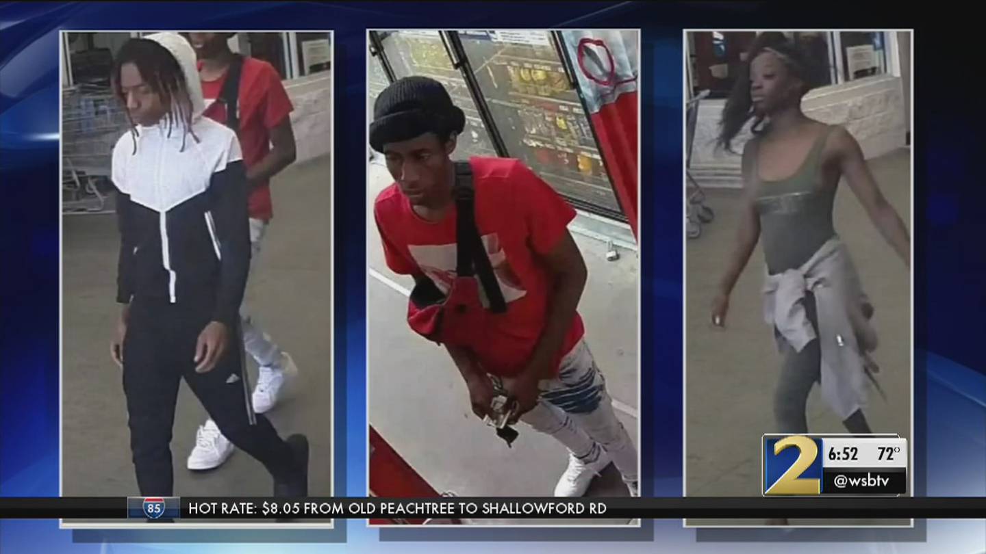 WSB-TV on X: Police release photos of people of interest tied to