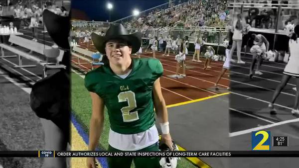Metro high school football player dedicates season to father after his death
