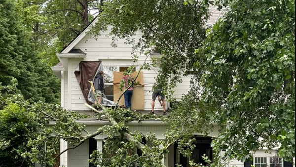 PHOTOS: Severe storms knock down trees, power lines across north Georgia