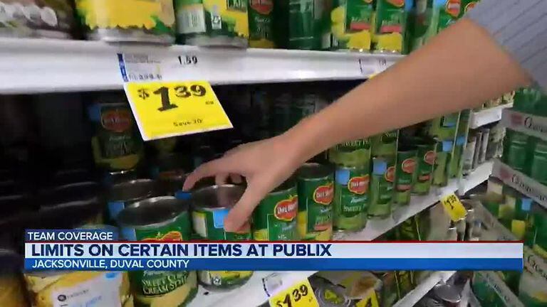 Publix limits certain items ahead of upcoming holiday ...
