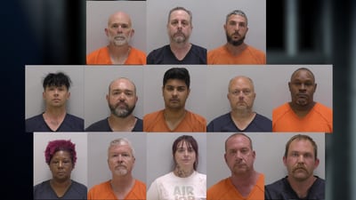 PHOTOS: 14 arrested in sex trafficking sting in northwest Georgia