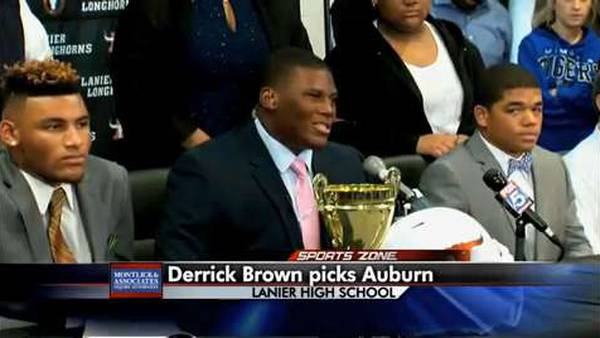 Derrick Brown picks Auburn