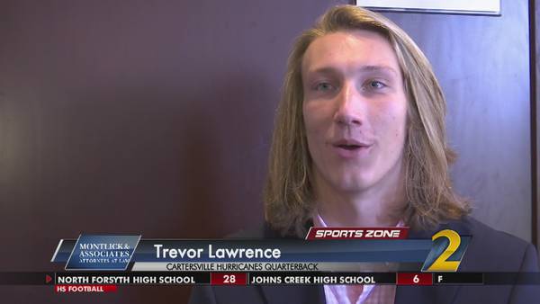 Cartersville's Trevor Lawrence: Montlick @ Associates Athlete of the Week