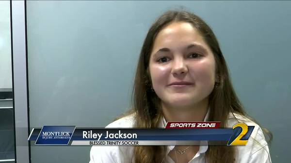 Blessed Trinity's Riley Jackson: Montlick Injury Attorneys Athlete of the Week