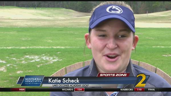 Lake Oconee Academy's Katie Scheck: Montlick & Associates Athlete of the Week