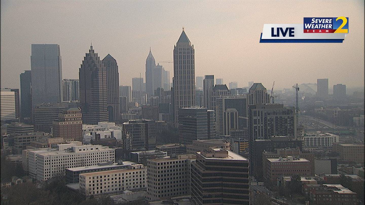 Here’s why you’re probably seeing a hazy, smoky sky across