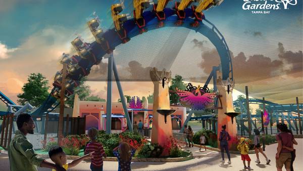 New roller coaster coming to Busch Gardens