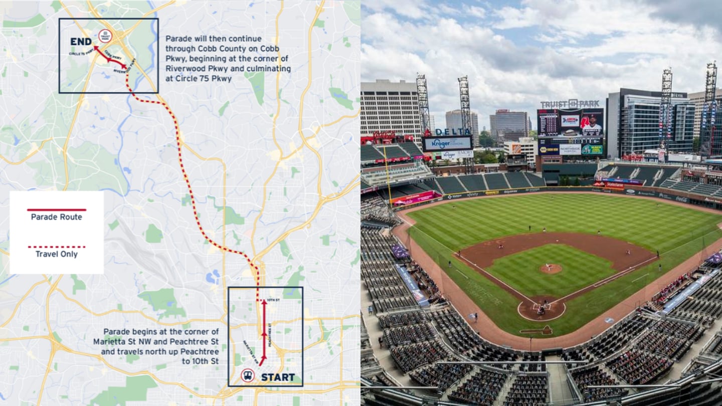 Atlanta Braves announce date of parade to celebrate World Series win