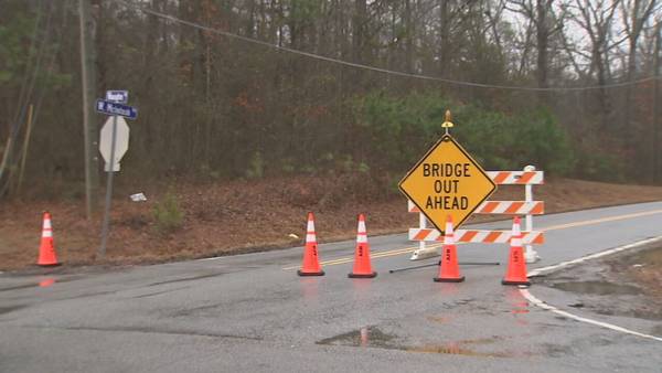 Bridges closed in anticipation of potential flooding reopened in Spalding County