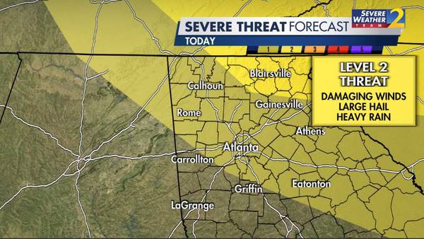 Dangerous heat conditions return Wednesday, chance of isolated severe storms