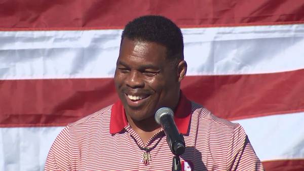 Herschel Walker supporters say they don’t believe abortion allegations as he hits the campaign trail
