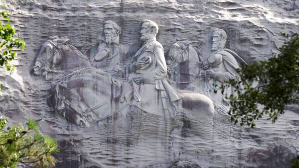 Bill could remove Confederate images from Stone Mountain, but leave iconic carving alone