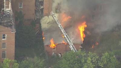 PHOTOS: Historic building near Atlanta University Center goes up in flames