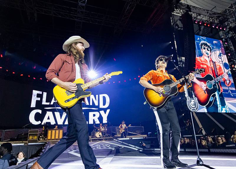 Flatland Cavalry performs on stage