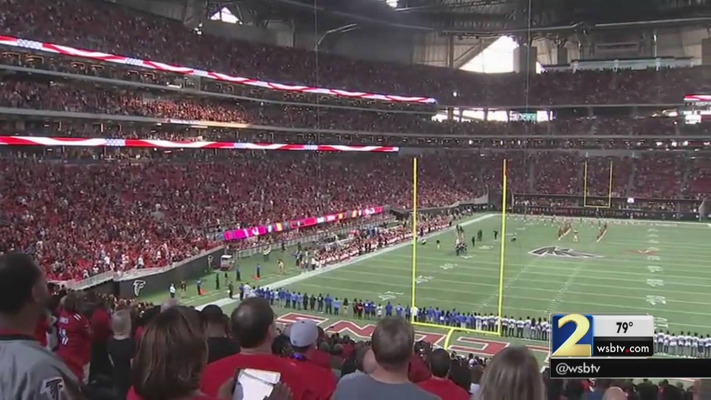 Mercedes-Benz Stadium's roof will be open for Falcons-Packers game