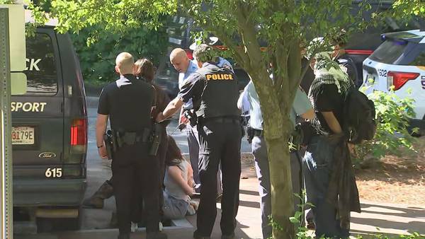 Protestors arrested on Emory campus have first appearance in court