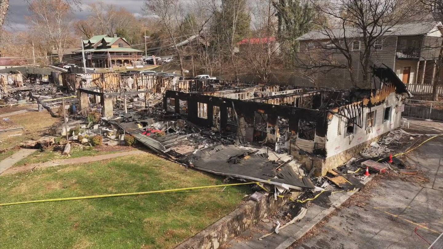 Fire destroys several small businesses in downtown Blue Ridge WSBTV