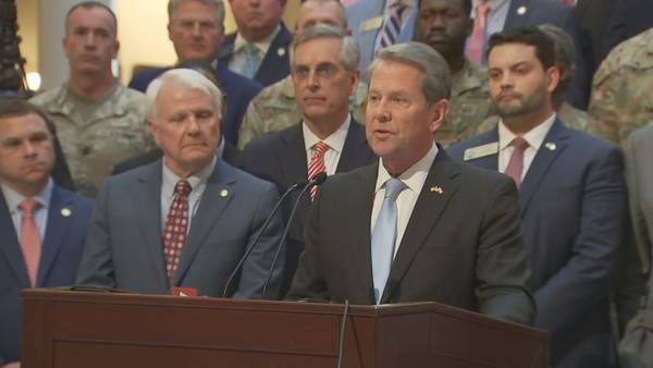 Gov. Brian Kemp orders National Guard troops to the Southern border