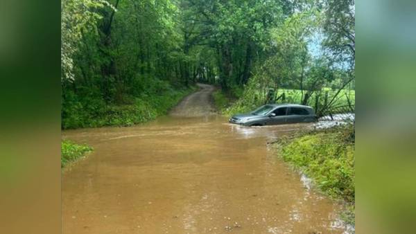 Driver would can’t swim rescued after flood carries SUV into stream in Haralson County