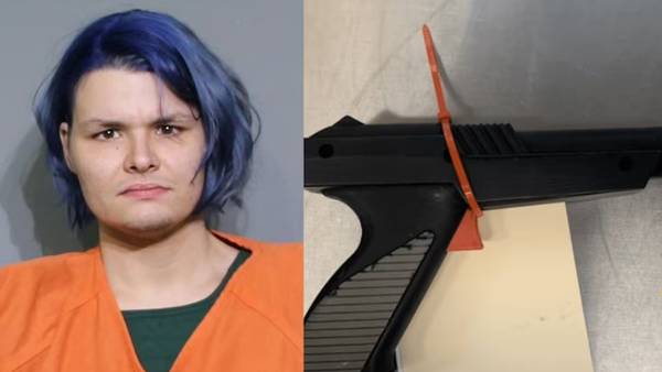 Man accused of using spray-painted Duck Hunt game pistol in armed robbery