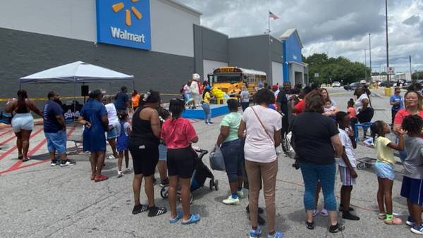 Large school supply drive held in Clayton County as students prepare to return to class