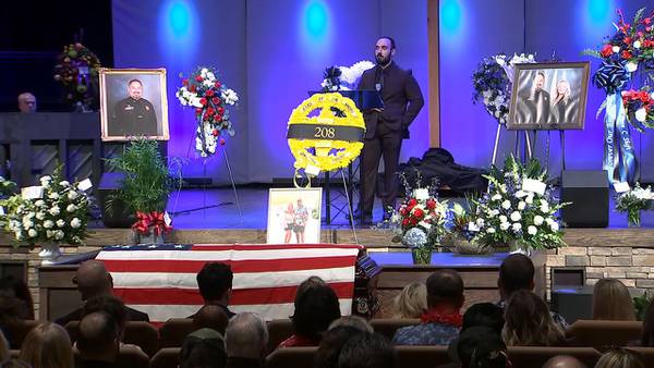 Hundreds gather as Spalding County deputy killed in the line of duty laid to rest