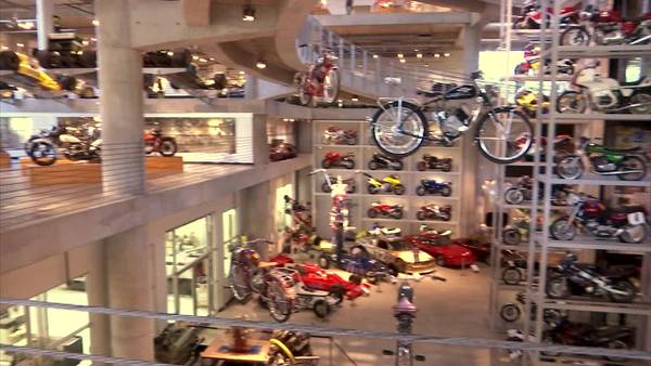 See world's largest motorcycle collection at Barber Vintage Motorsports Museum