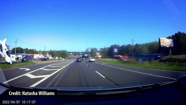Stunning dashcam footage shows moment small plane crashed, somersaulted in Cobb County