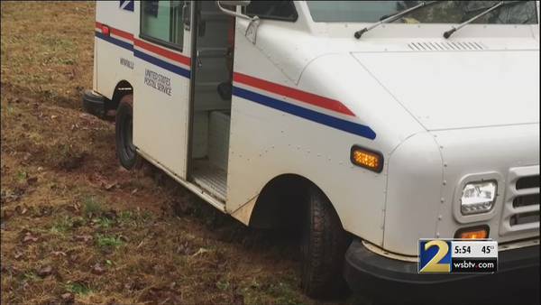 Family says postal worker destroyed yard last month -- and it's still not fixed