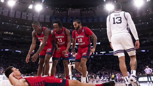 March Madness: FAU survives Markquis Nowell, Kansas State in thriller, advances to program's 1st Final Four