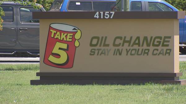 Woman claims a popular oil change company ruined her car