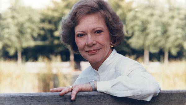 Butterfly sculpture dedicated by Rosalynn Carter in Plains ahead of her 95th birthday