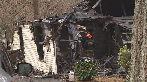 2 found dead in home after fire, officials find gas leak in front yard of home