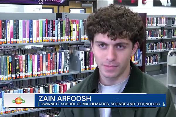 Gwinnett School of Math, Science, Technology's Zain Arfoosh: Georgia Lottery Scholar Athlete